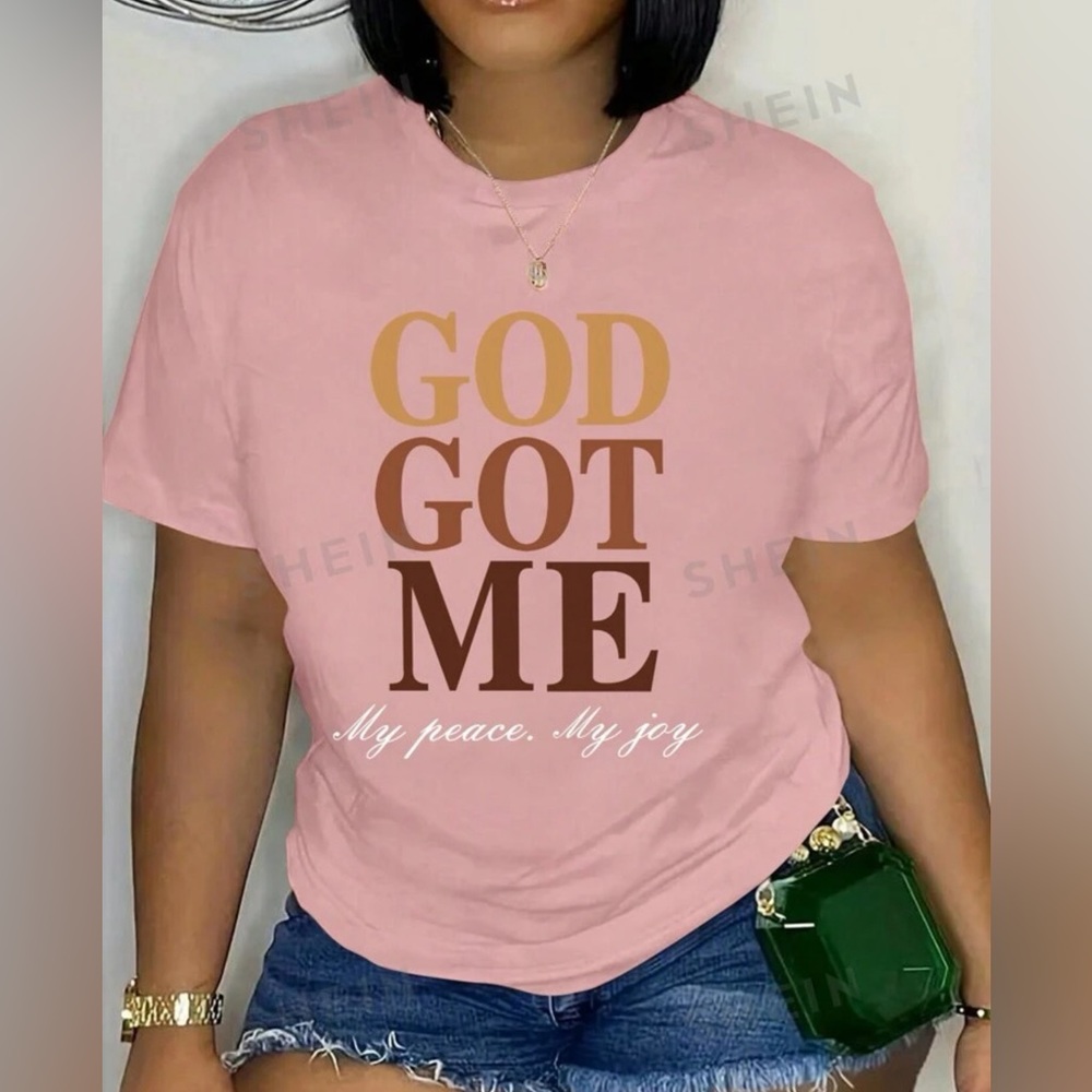 God Got Me Women’s Graphic T-Shirt